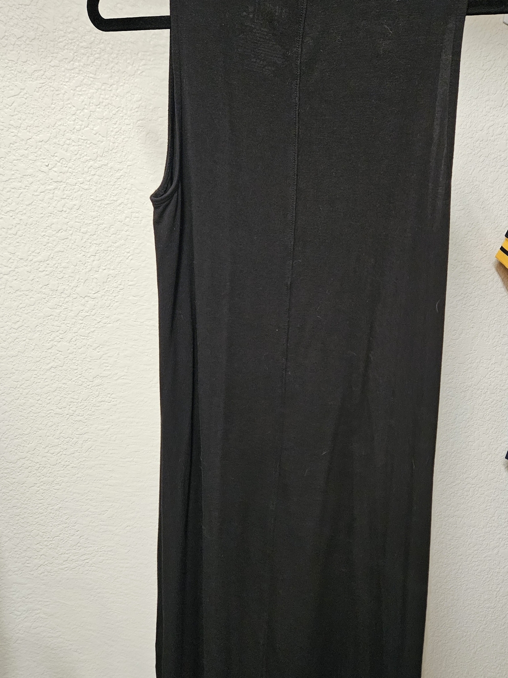 Black Sleeveless Maxi Dress